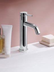 Смеситель Hansgrohe Tecturis S 73311000 для умывальника, однозахватный, без донного клапана, хром — изображение 2
