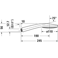    Duravit UV0650013010 1 ,  19,5 /.,/