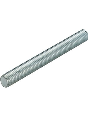 Шпилька резьбовая Zn M 12х1000мм оцинковка, 6-0034840