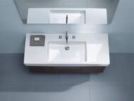 Умывальник DURAVIT VERO 1250х490х170 1 отверстие под смеситель, перелив 0329120000
