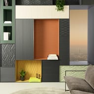 Декоративная панель Orac Decor W108 Zigzag (250х2000х18) белая (шт.)
