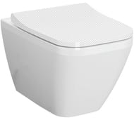 Унитаз подвесной Vitra Integra Square  545х365х400 без сиденья,антибак. покр.,гор. вып.7082B003-0075