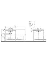 ������� � ��������� Duravit Happy D.2 Plus 1600�850�490 2 �����, ������, ��� ����. HP4763O7171