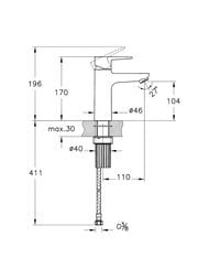����� ���������� Vitra Flow Soft 3-�-1 ��� ��������, ����� � ����, ������� ��������,���� A42301EXP