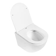 Унитаз подвесной BelBagno Sfera-R (490x370x360) безободковый, белый BB046CHR без сиденья