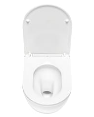 Унитаз подвесной TECEspring R 360х350х530 безободковый, с сиденьем, Tornado flush, белый 9700998