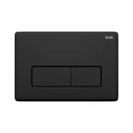 Клавиша смыва для инсталляции IDDIS Unifix 010 универсальная, матовый черный UNI10B0i77