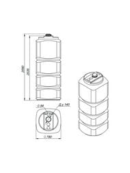 ������� ������� L 1000� OIL (2090�780�780) �����  103.1000.001.1