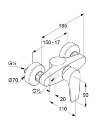 ��������� KLUDI PURE&SOLID ��� ����, ������������� 348410575