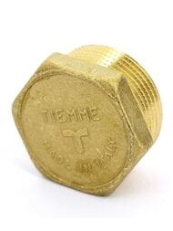 Заглушка Tiemme 1/2"Н латунь 1500040(1878G0004)