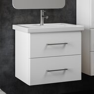 Тумба с раковиной Opadiris Арабеско 70 (710х606х465) подвесная, белый  Z0000010907+4620008197746