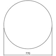 ������� Silver Mirrors Savanna RGB (770�770) ���������,����� ���,�����. �����. ����� LED-00002604