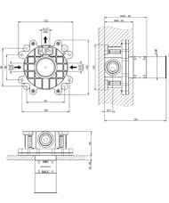 ���������� ����� ������������� ��������� Gessi 63412.239 ���� Steel Brushed