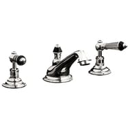 Смеситель для раковины Devon&Devon Black Diamond BLD76CR на 3 отверстия, д/к,хром