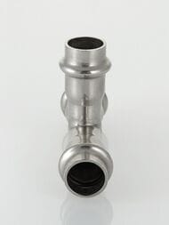 Пресс тройник VALTEC 22х22х22, нерж. сталь VTi.931.I.222222
