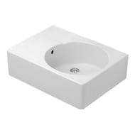 Раковина Duravit Scola 615х460х185 намеченное отверстие под смеситель, перелив 0685600000