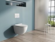 Унитаз подвесной Ravak Vita RimOFF 360х530х350, белый X01860
