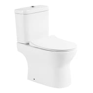 Унитаз-компакт BelBagno Steam 635х380х755 безобод.,с сиденьем,белый BB130T+BB130SC+BB130CPR