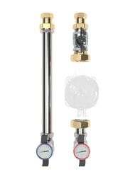 Насосная группа Gidruss NGSS-20 3/4, 90 мм, прямая группа NG 20A00 22 — миниатюра 1