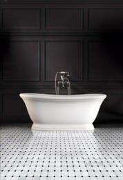 Ванна из искуственного камня DEVON&DEVON AURORA (1710х870х705) отдельностоящая 1NAAURORA