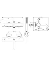 ��������� ��� �����/���� Ideal Standard JOY BC787A2 ���������, �������� , ���. ��������, ����.������