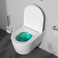 Подвесной унитаз AM.PM Func FlashClean 540х375х340 безободковый, с сиденьем C8F1701SC
