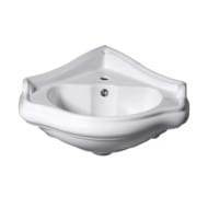 Раковина угловая Kerasan Retro 103201*1 400х400х560 с отверстием под смеситель, белый