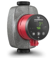 Насос циркуляционный GRUNDFOS New ALPHA2 15-40 130, с гайками,  99411107