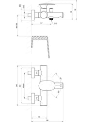 ��������� ��� �����/���� RAVAK Spring ��������� SG 022.00CR ���� X070528