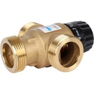 Термостатический смес. клапан STOUT для систем отопления и ГВС 1 1/4" НР 30-65°С KV 3.5,центр.смеш