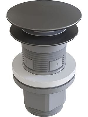 Донный клапан Aqueduto Ralo Push-Open, оружейная сталь RAL0245