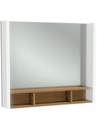 Зеркало Jacob Delafon TERRACE (800х130х685) EB1181-NF полочка, подсветка