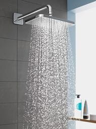 Настенный держатель верхнего душа Hansgrohe E 389 мм 27446000 — изображение 3