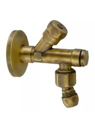 Кран-фильтр Migliore RICAMBI 1/2"х1/2" с переходником на 3/8", бронза ML.RIC-10.105.BR — миниатюра 1
