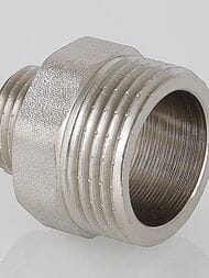 Ниппель VALTEC  3/4"х1/2" латунь никелированная VTr.580.N.0504