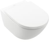 Унитаз подвесной Villeroy & Boch Subway 3.0 4670T001 370х560х360 безободковый, крепеж, альп. белый