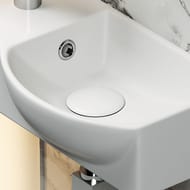 Раковина подвесная Ceramicanova Element 400х220х120 прямоугольная, перелив, белый CN6039R