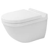 Унитаз подвесной DURAVIT STARCK 3 540х450х360 с верт. смывом вкл. крепление Durafix арт.2225090000