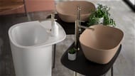 Раковина Vitra Plural 492х525 напольная, антибактериальное покрытие,белый мат. 7814B401-0041