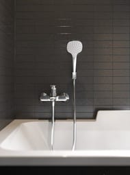 Лейка для душа Hansgrohe Croma Select  E Vario 110, 3 функции, белый/хром 26812400