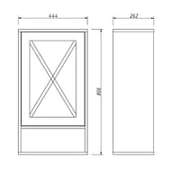 ���� � ����� Caprigo ������ ����� noce guarneri 444�806�262 ������ 33693R-B168