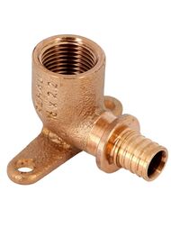Водорозетка REHAU RAUTITAN RX, 16х1/2"В, укороченная, бронза, арт.14563581001