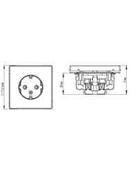 ������� Systeme Electric ARTGALLERY � �����������, ������, 16�, �����, GAL000145