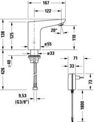    Duravit Sensor 1 ,   , :  SE1090007010