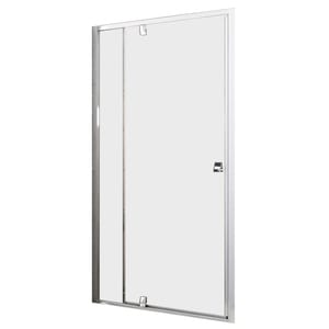 Душевая дверь RAVAK PIVOT PDOP2-100 (961-1011x1900) распашная, стекло Transparent, профиль блестящий