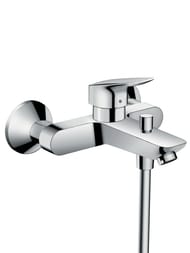 Смеситель Hansgrohe Logis 71400000 для ванны/душа, настенный, однозахватный, излив 194мм