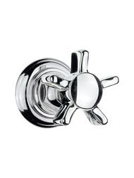 Внешняя часть Nicolazzi Termostatico запорного вентиля 3/4", ручка DamesAnglaises, хром 4912CR18 — миниатюра 1