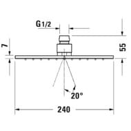   Duravit   ,  / 240240  UV0660027000