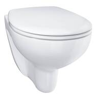 Унитаз Grohe Bau Ceramic 39351000 подвесной (368х420х531) безободковый, с сиденьем с микролифтом