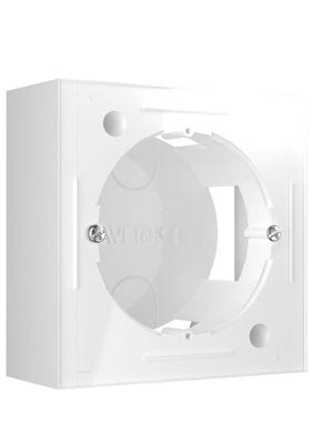 Коробка Werkel для накладного монтажа (белый) W8000001